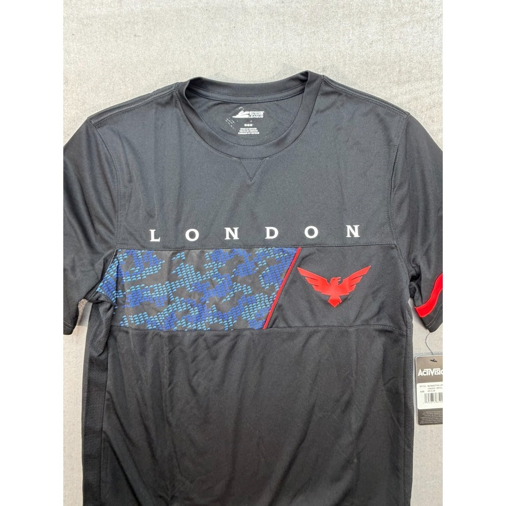 NWT Activision London Royal Ravens Jersey Shirt Medium Black Call of Duty League - Picture 2 of 11
